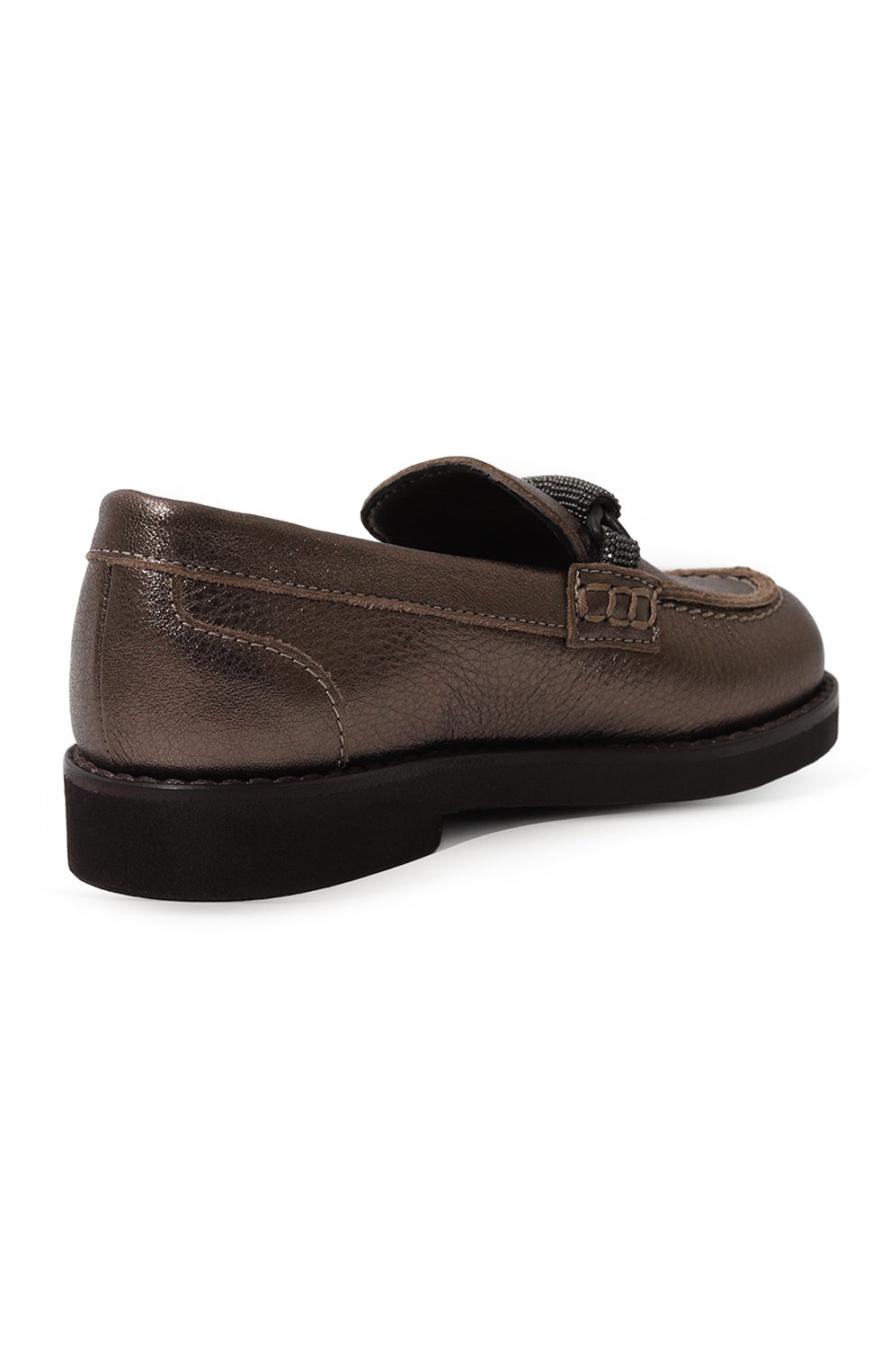 Кожаные лоферы BRUNELLO CUCINELLI, арт. BZFABD036, фото 3