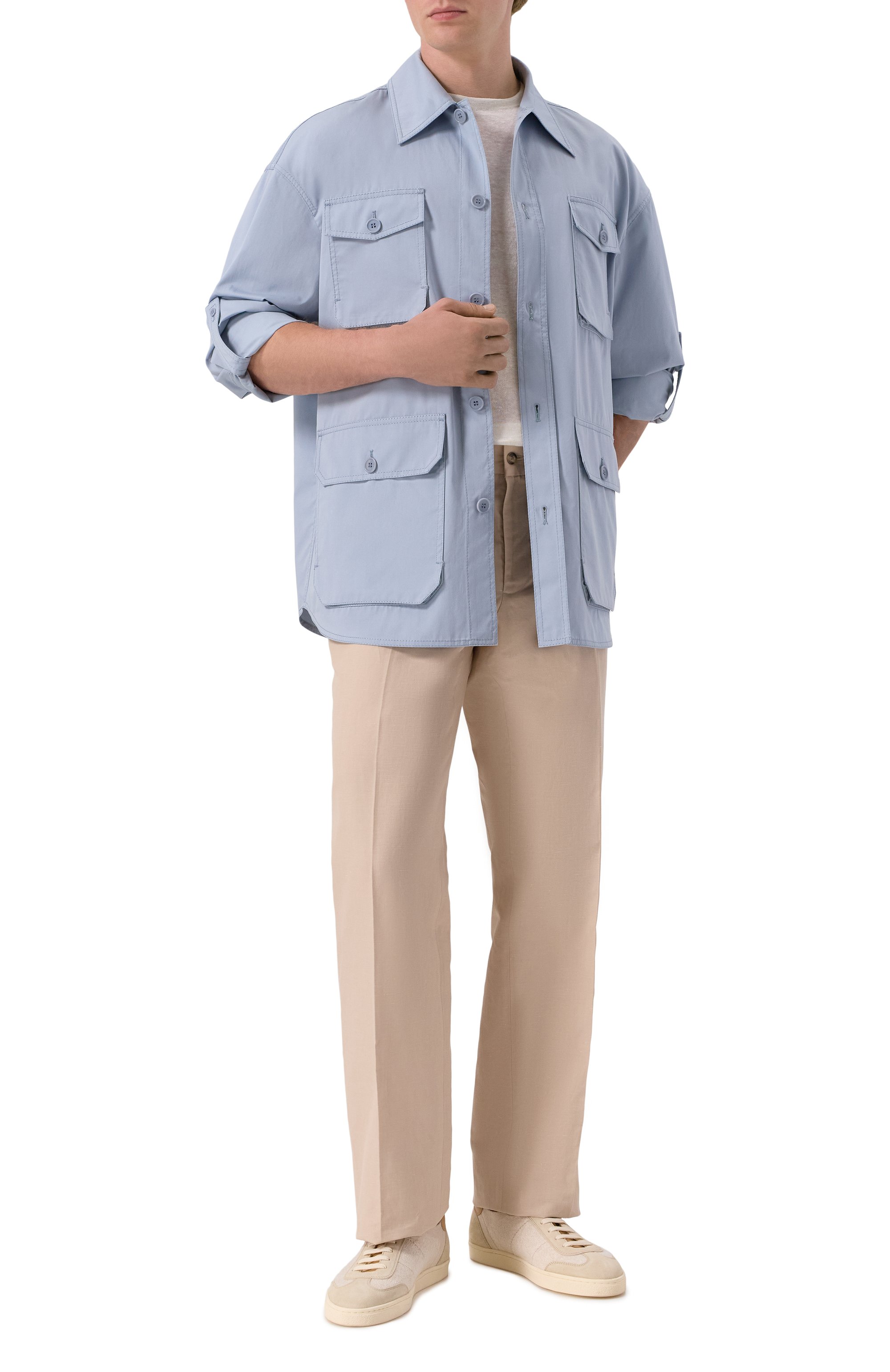 Рубашка из хлопка и шелка MVST, арт. 0031/0224, фото 2