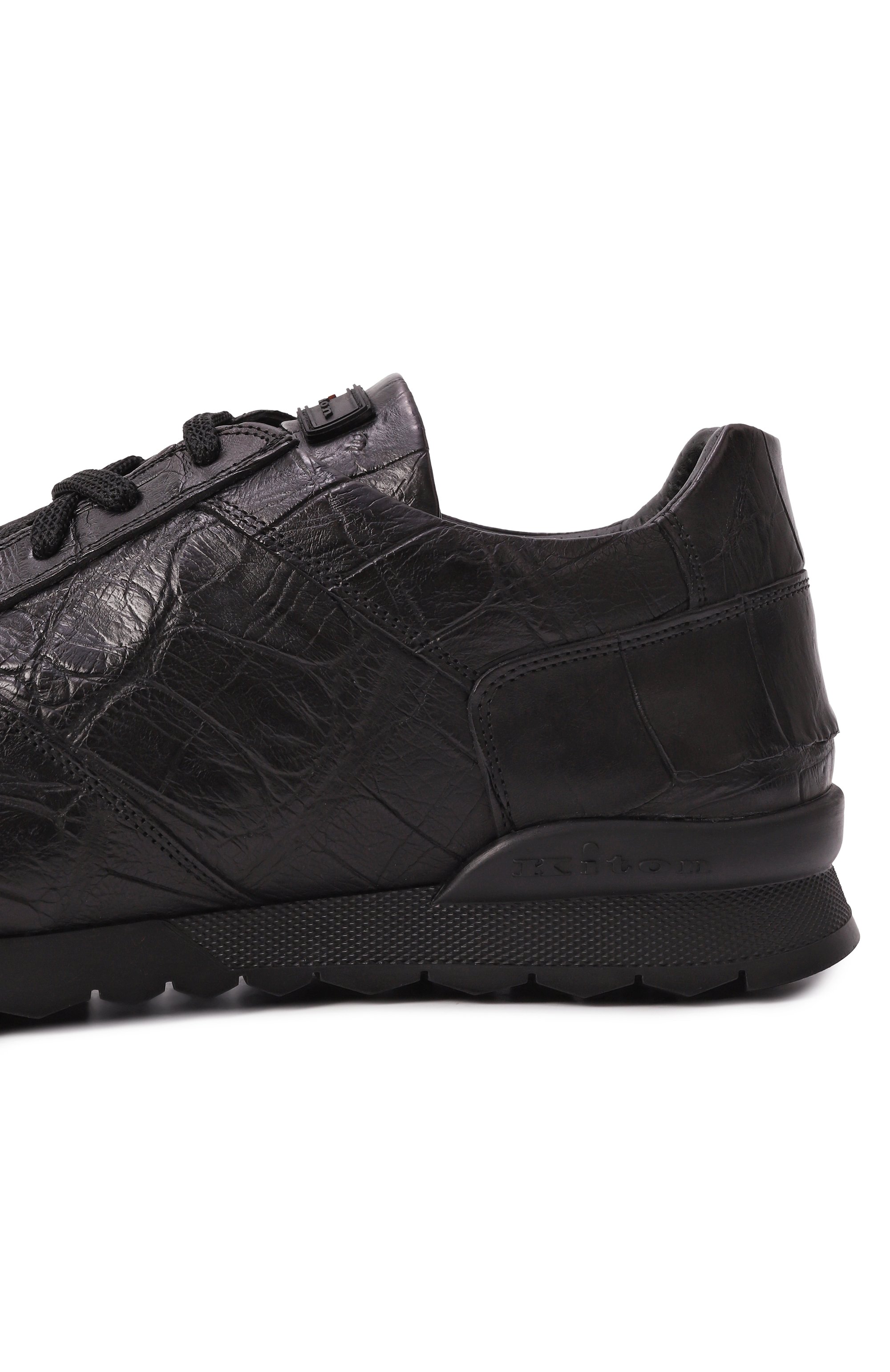 Кроссовки из кожи аллигатора KITON, арт. USSA114N0010209002, фото 7