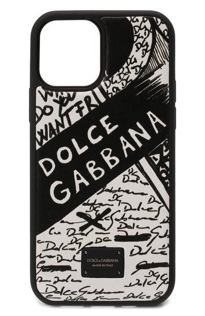 Кожаный чехол для iphone 12/12 pro DOLCE & GABBANA, арт. BP2905/AQ276, фото 1