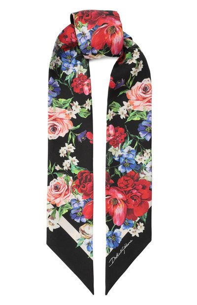 Шелковый шарф-твилли DOLCE & GABBANA, арт. FS215A/GDC5I, фото 1