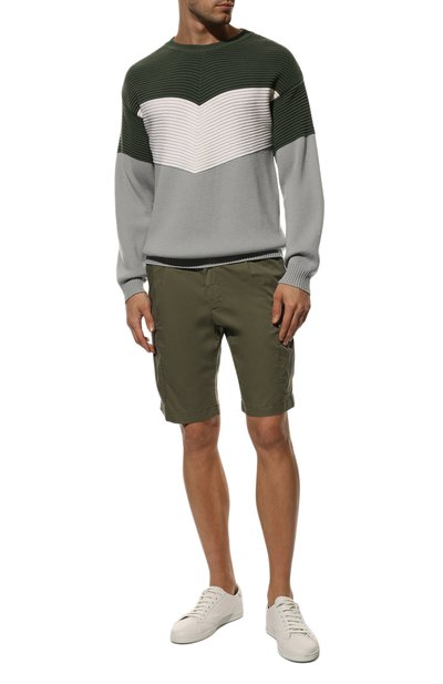 Хлопковые шорты CORNELIANI, арт. 894EA4-2120183/00, фото 2