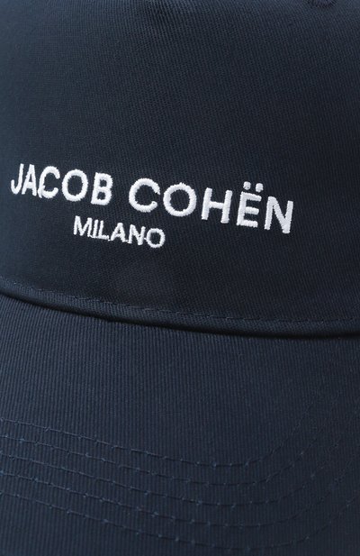 Хлопковая бейсболка JACOB COHEN, арт. 25E P/JUR_AR012 001 T666A RW, фото 4