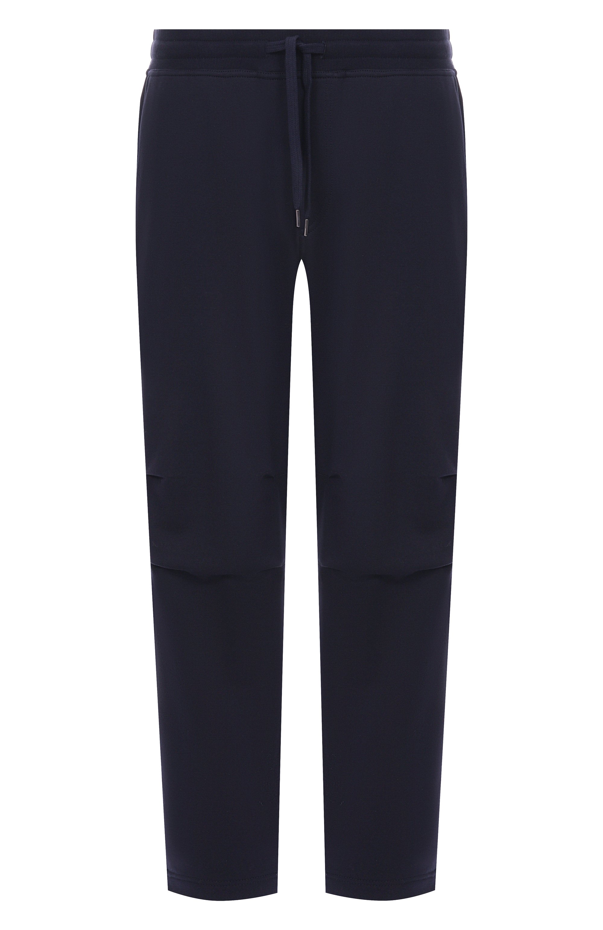 Хлопковые брюки BRUNELLO CUCINELLI темно-синего цвета по цене 123000 руб., арт. MW8633381G, фото 1 Хлопковые брюки BRUNELLO CUCINELLI, арт. MW8633381G, фото 1