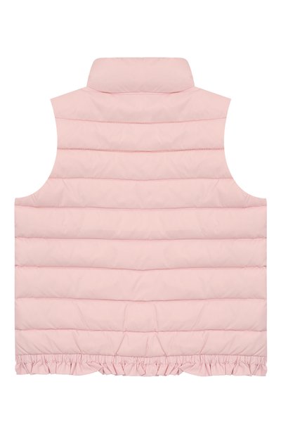 Пуховый жилет POLO RALPH LAUREN розового цвета по цене 17050 руб., арт. 311738501, фото 2 Пуховый жилет POLO RALPH LAUREN, арт. 311738501, фото 2