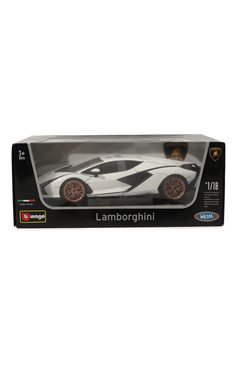 Детского коллекционная машинка lamborghini sian fkp 37 1:18 BBURAGO белого цвета, арт. 18-11046 WT | Фото 1 (Региональные ограничения белый список (Axapta Mercury): Не проставлено; Нос: Не проставлено; Игрушки: Машинки - гоночные)