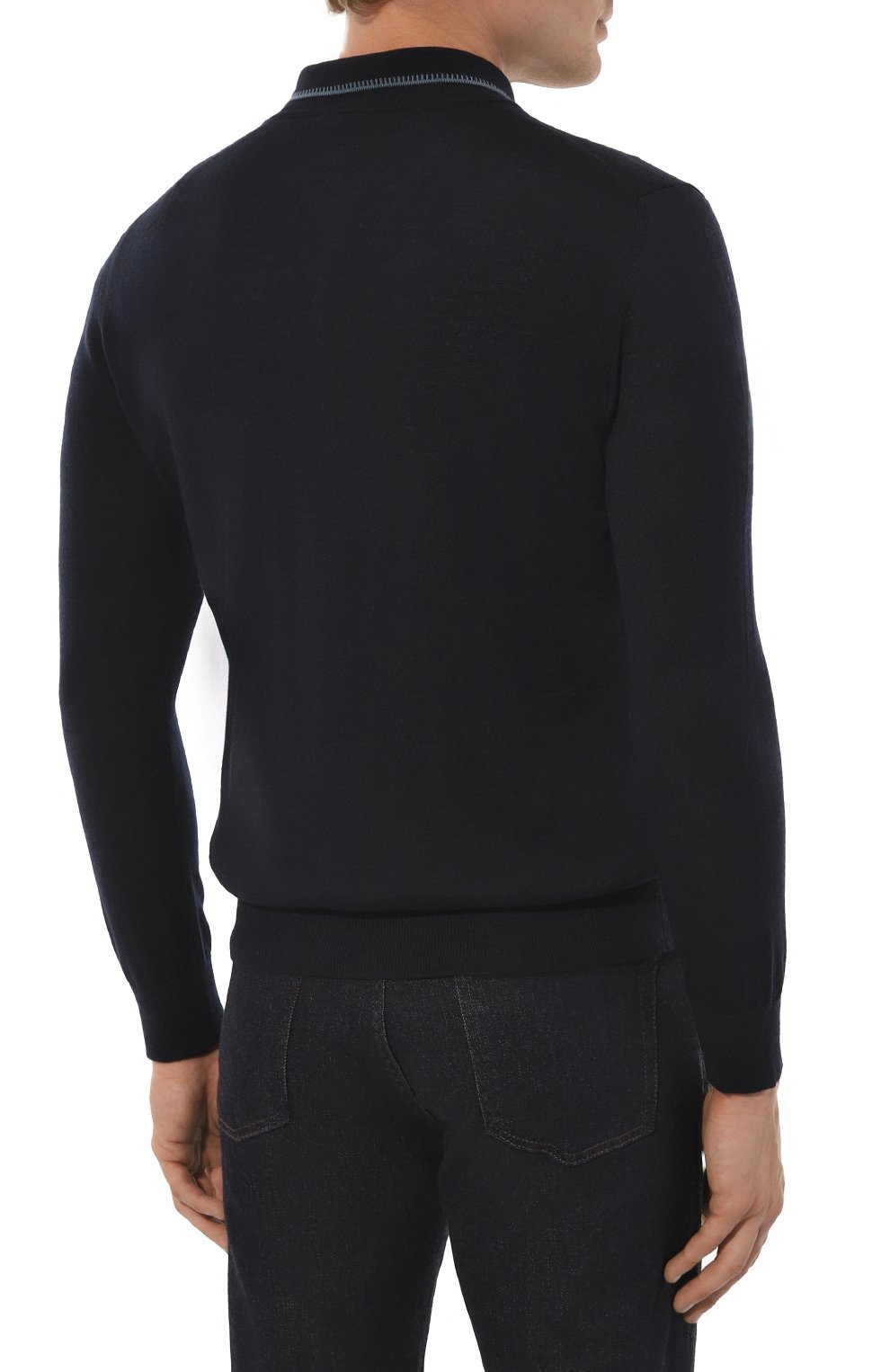 Шерстяное поло CANALI, арт. C1045/MK02148, фото 4