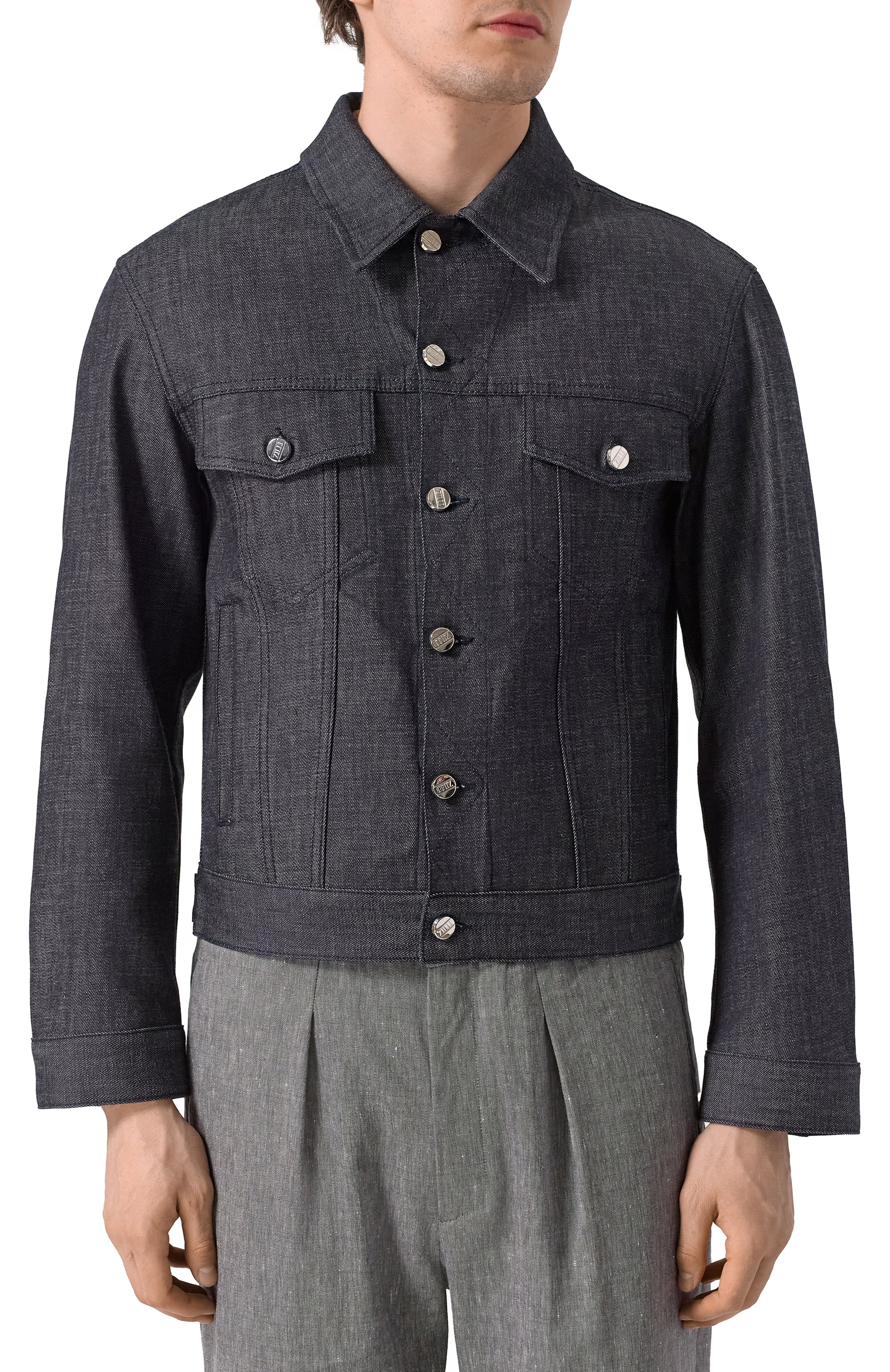 Джинсовая куртка ZILLI, арт. JPKB01M012522004R, фото 3