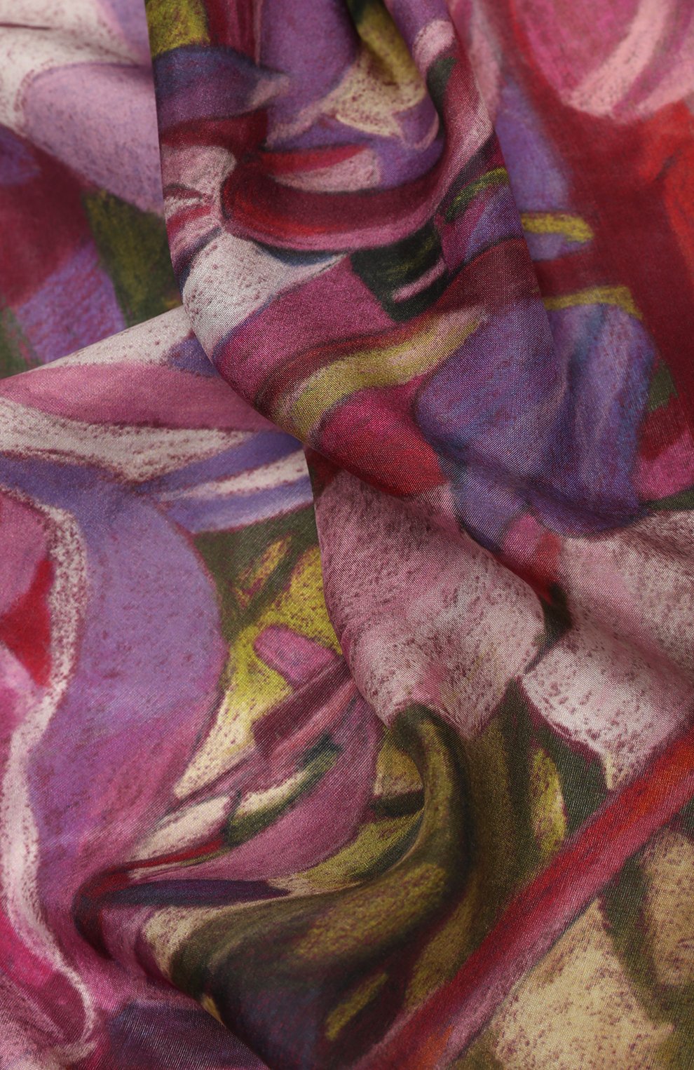 Шелковый платок иван-чай GOURJI, арт. T23WH7R/1, фото 4