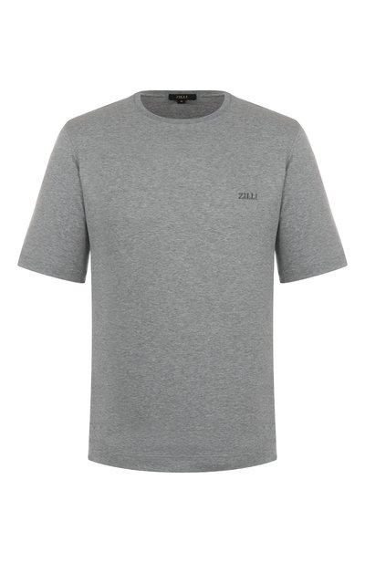 Мужская хлопковая футболка ZILLI, арт. TSR02AM0100VZL000