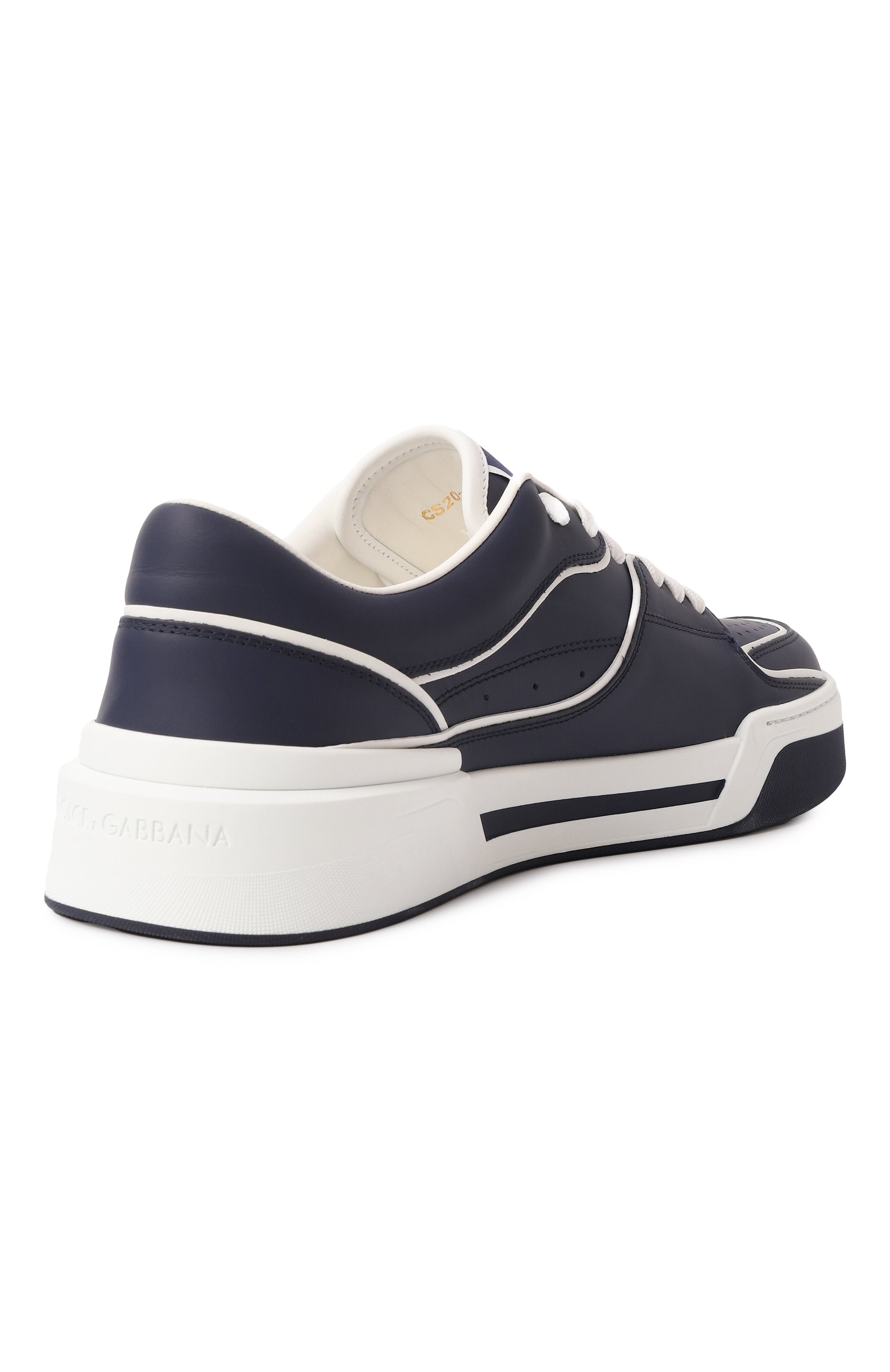 Кожаные кеды new roma DOLCE & GABBANA, арт. CS2036/AY953, фото 5