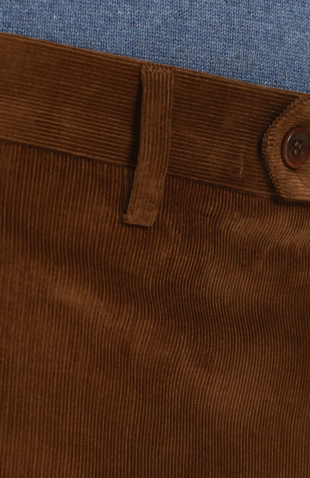 Вельветовые брюки прямого кроя LORO PIANA, арт. FAI3290, фото 5