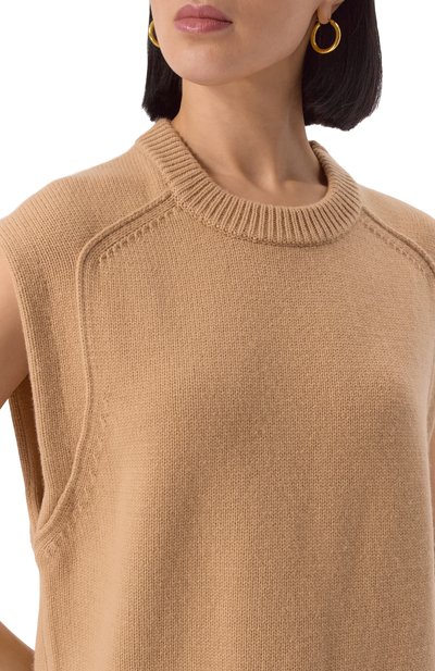 Жилет из шерсти и кашемира LOULOU DE SAISON, арт. MARI, фото 5