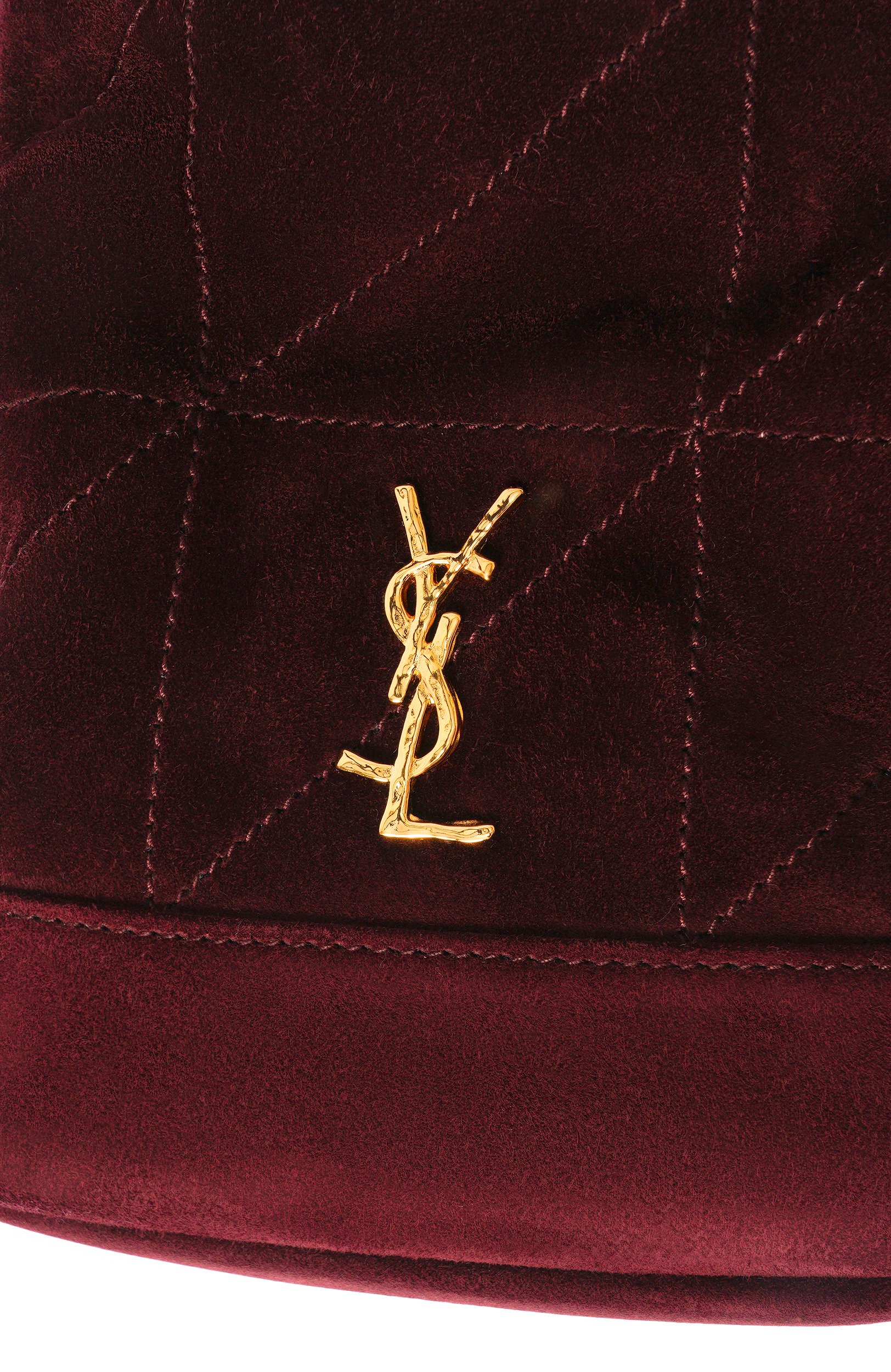 Сумка jamie mini SAINT LAURENT бордового цвета по цене 360500 руб., арт. A002M9/AAGN6, фото 6 Сумка jamie mini SAINT LAURENT, арт. A002M9/AAGN6, фото 6