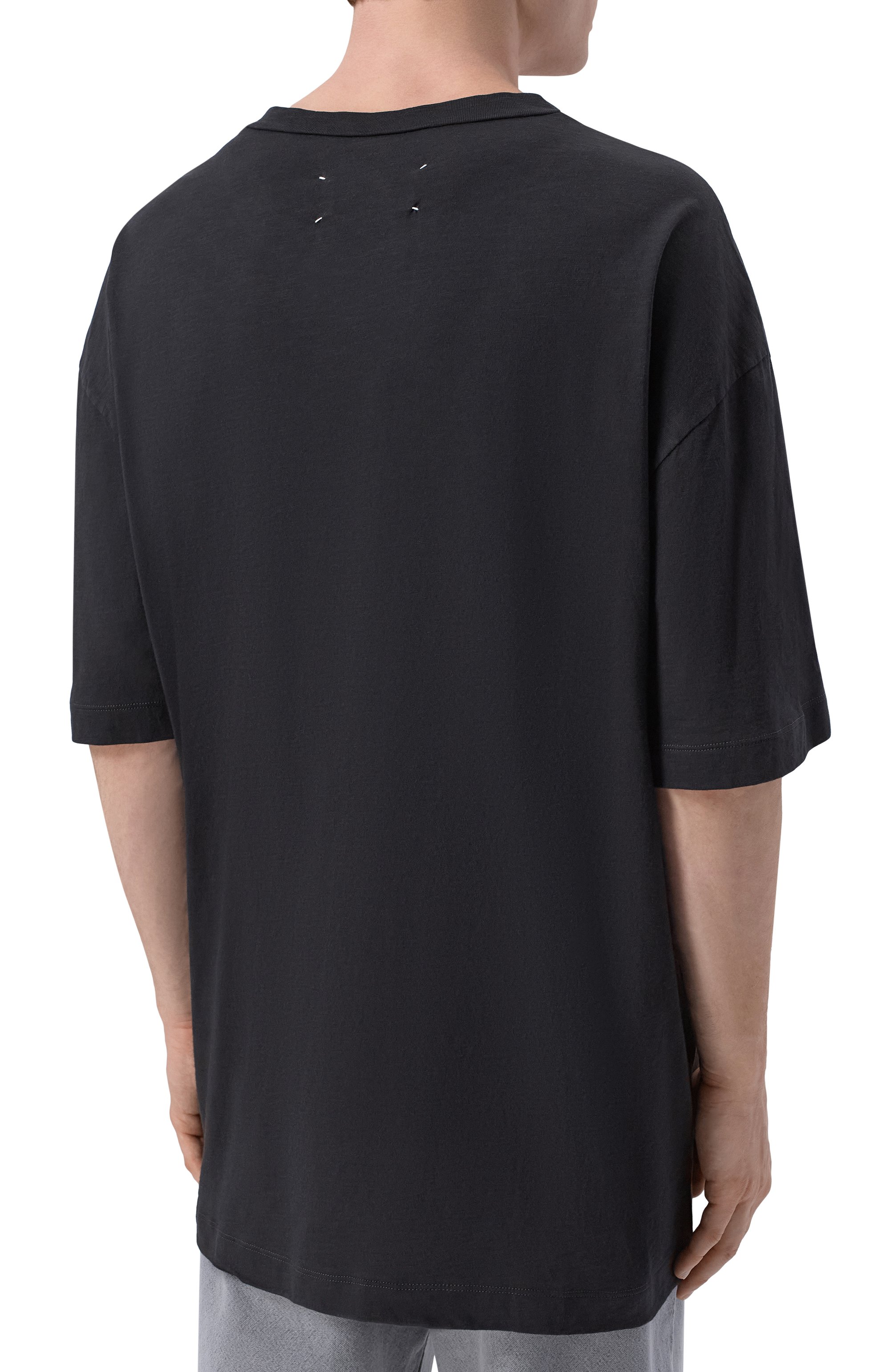 Хлопковая футболка MAISON MARGIELA, арт. S50GC0730/M20164, фото 4