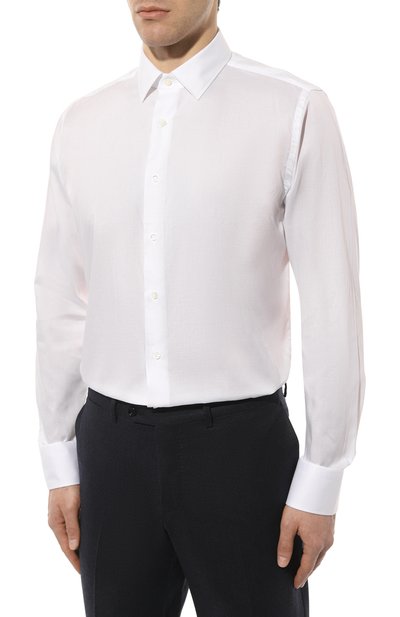 Сорочка из лиоцелла и хлопка CANALI, арт. 7A1/GD03010, фото 4