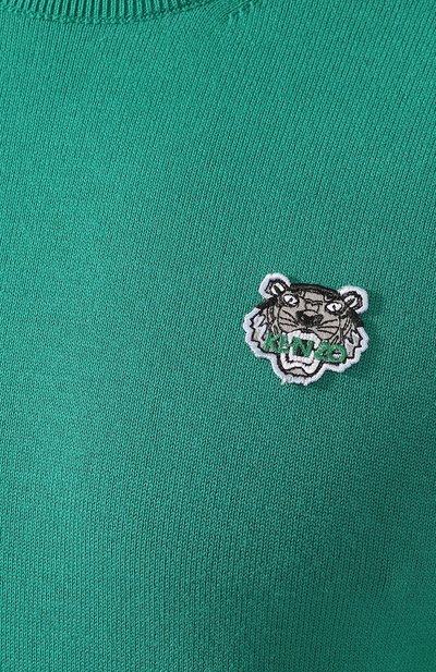 Хлопковый джемпер  KENZO, арт. 5PU2023AB, фото 5