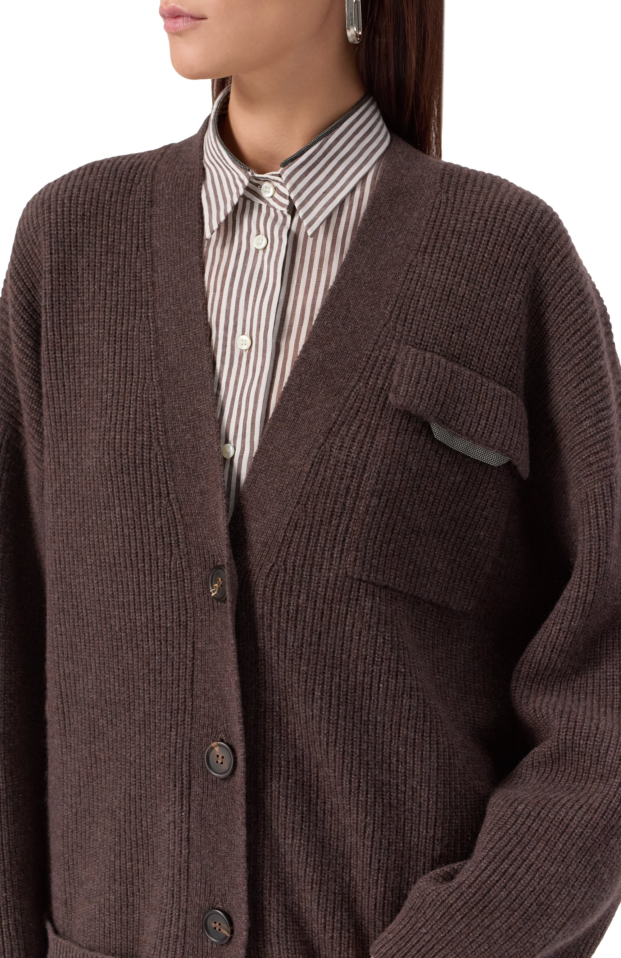 Кашемировый кардиган BRUNELLO CUCINELLI, арт. M12721716P, фото 5