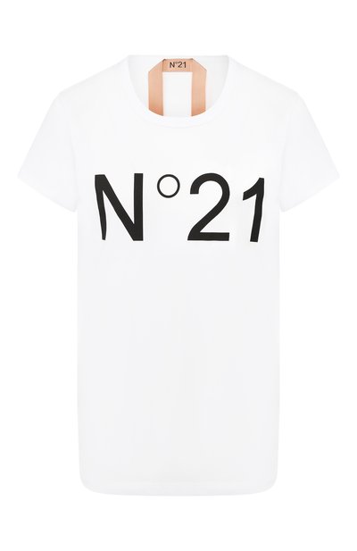 Женская хлопковая футболка N21, арт. 19E N2M0/F031/4157