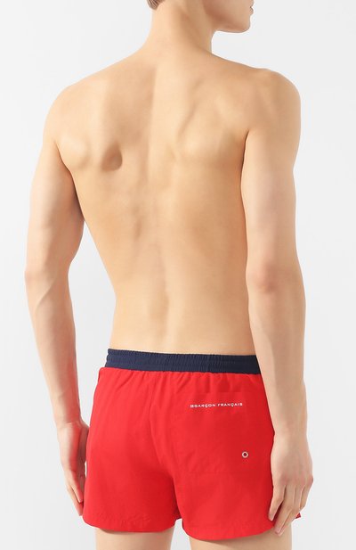 Плавки-шорты GARCON FRANCAIS красного цвета по цене 11300 руб., арт. SH0RT DE BAIN 16, фото 4 Плавки-шорты GARCON FRANCAIS, арт. SH0RT DE BAIN 16, фото 4