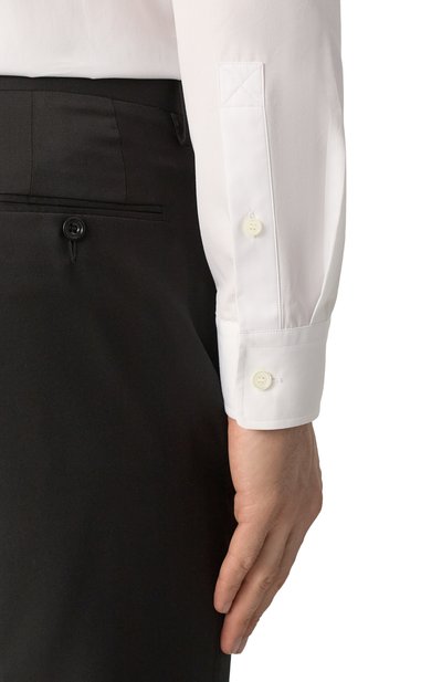 Хлопковая сорочка BURBERRY, арт. 8090535, фото 5