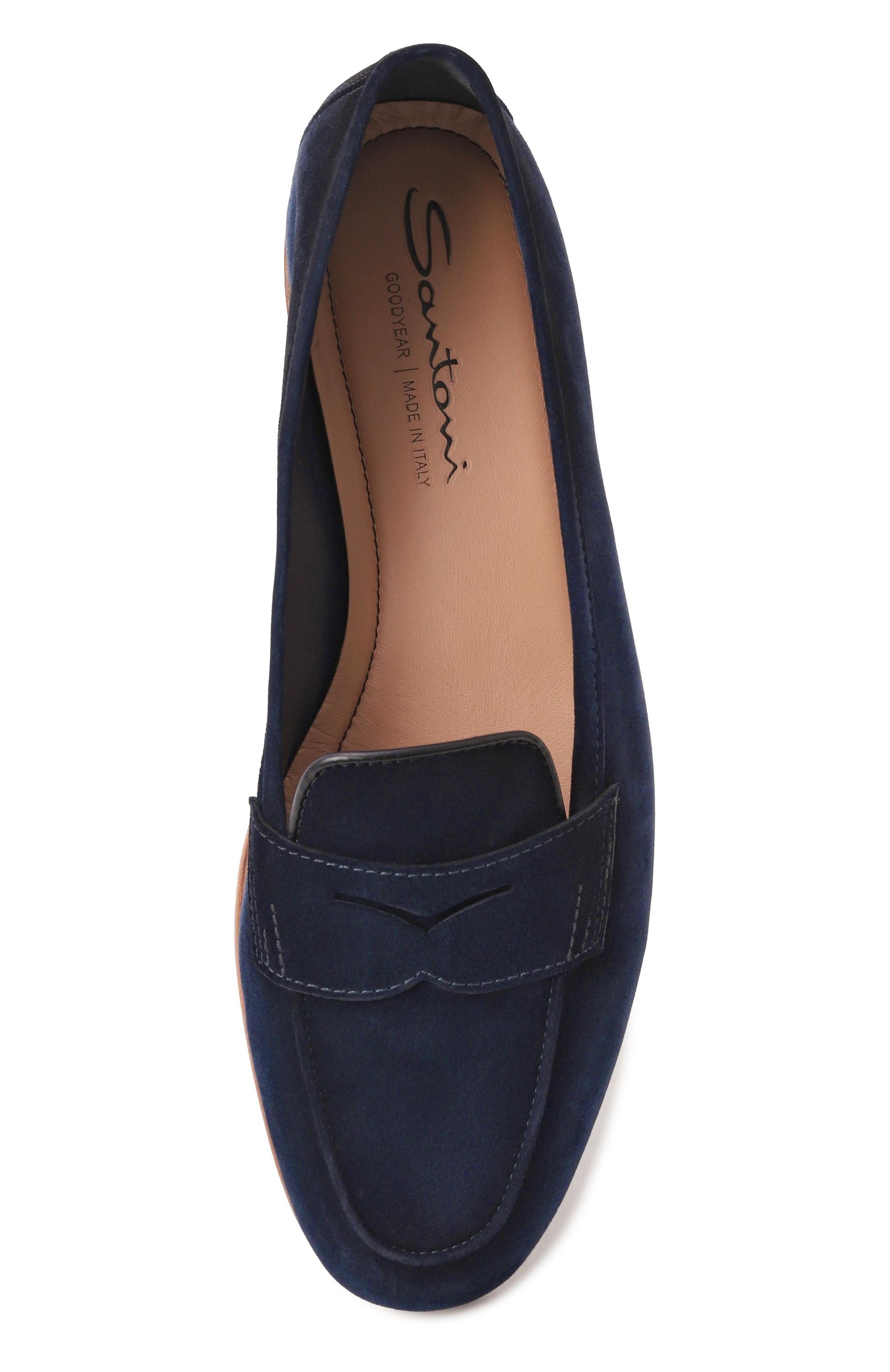 Замшевые пенни-лоферы carla SANTONI, арт. WUNG71031SA4SAEA, фото 6