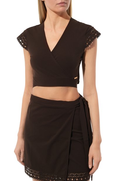 Бра-топ LISE CHARMEL темно-коричневого цвета по цене 19640 руб., арт. ABA3915, фото 3 Бра-топ LISE CHARMEL, арт. ABA3915, фото 3