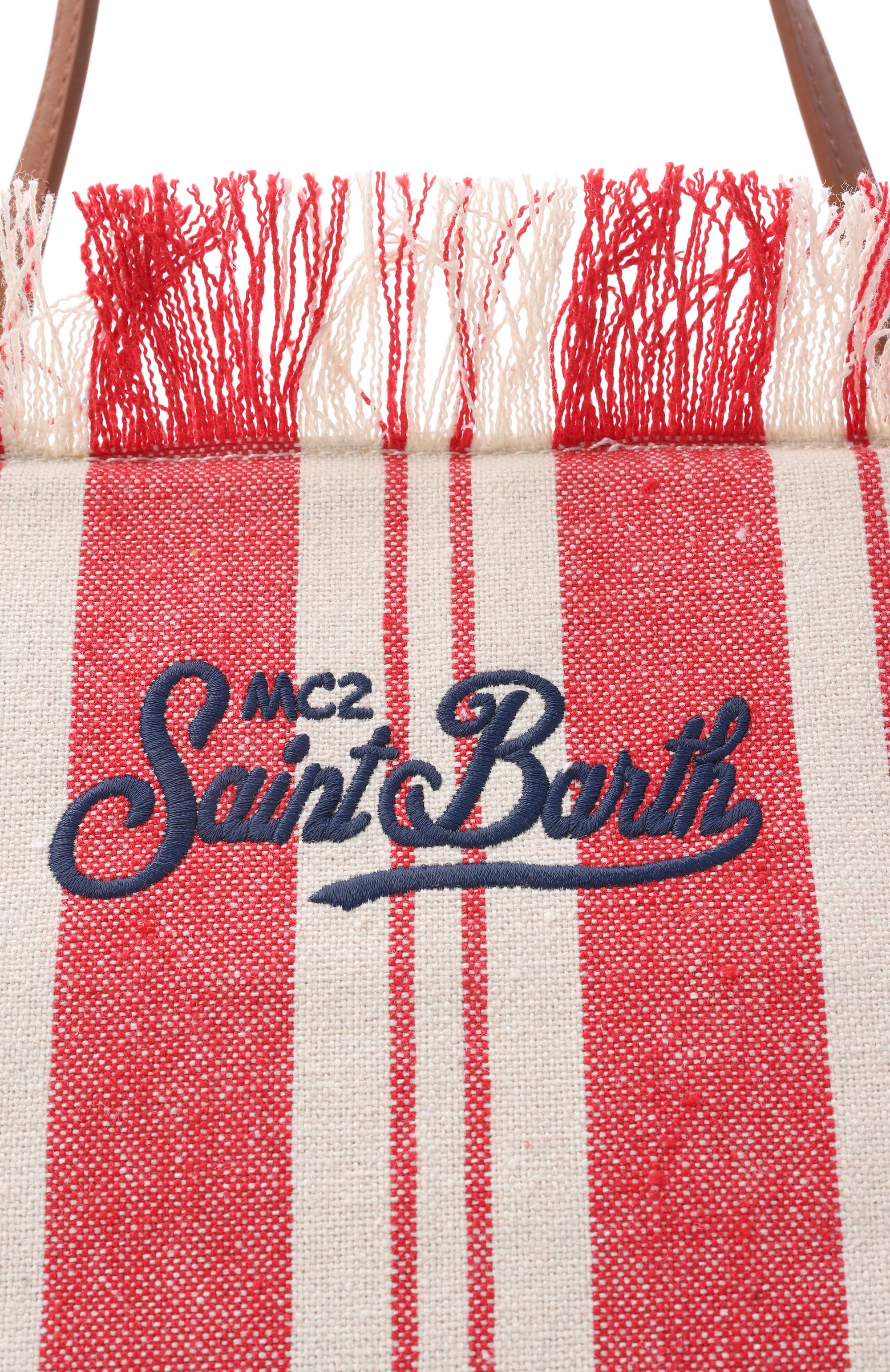 Сумка city medium MC2 SAINT BARTH красного цвета по цене 18150 руб., арт. CBMF001-01761L/CITY BAG MID FRINGE, фото 6 Сумка city medium MC2 SAINT BARTH, арт. CBMF001-01761L/CITY BAG MID FRINGE, фото 6