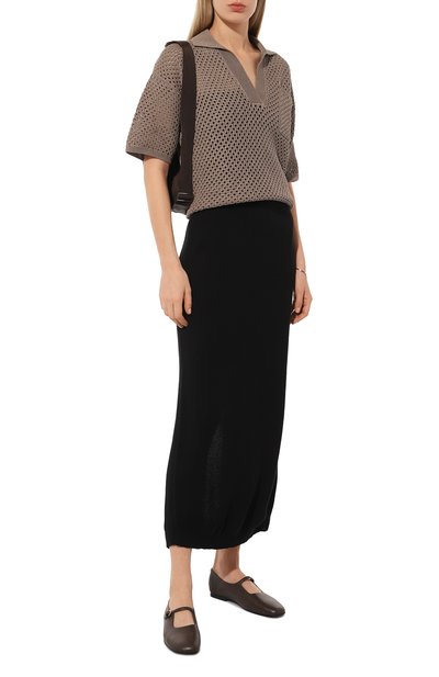 Женская хлопковая юбка BRUNELLO CUCINELLI, арт. M1919B1307