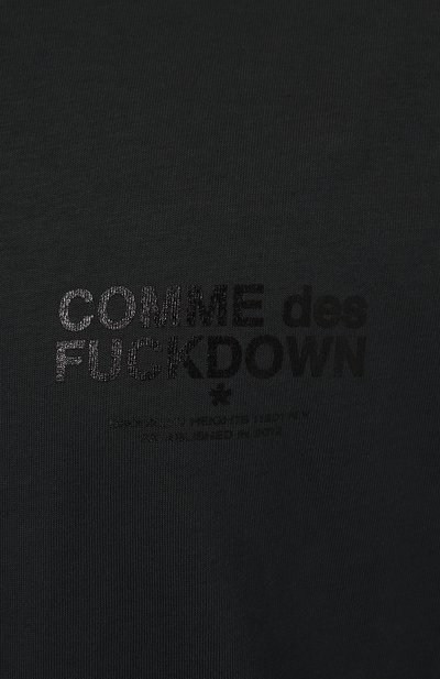 Хлопковая футболка COMME DES FUCKDOWN, арт. CFABM01327, фото 5