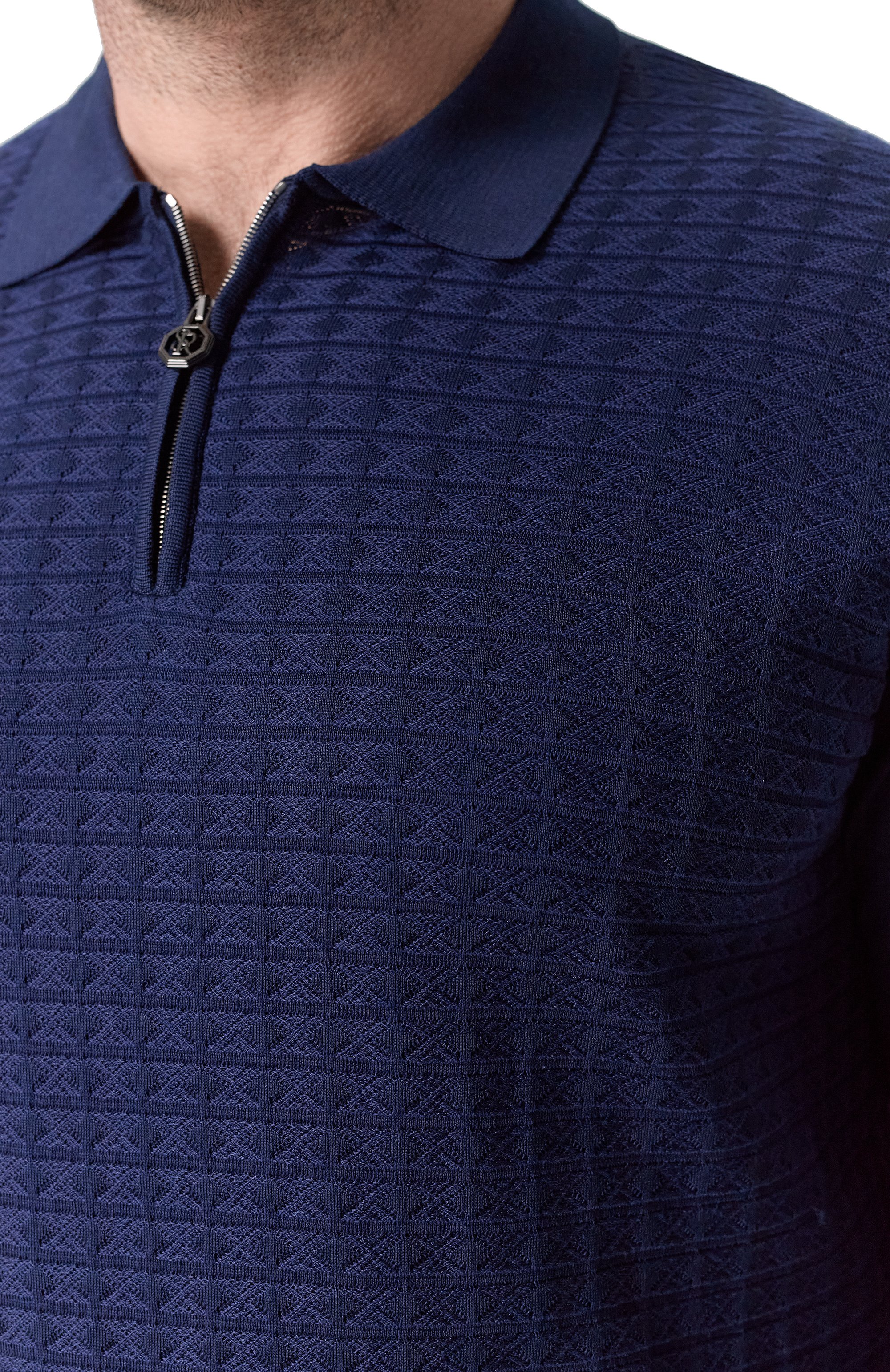 Поло из шелка и хлопка STEFANO RICCI, арт. K212038P30/F26194, фото 5