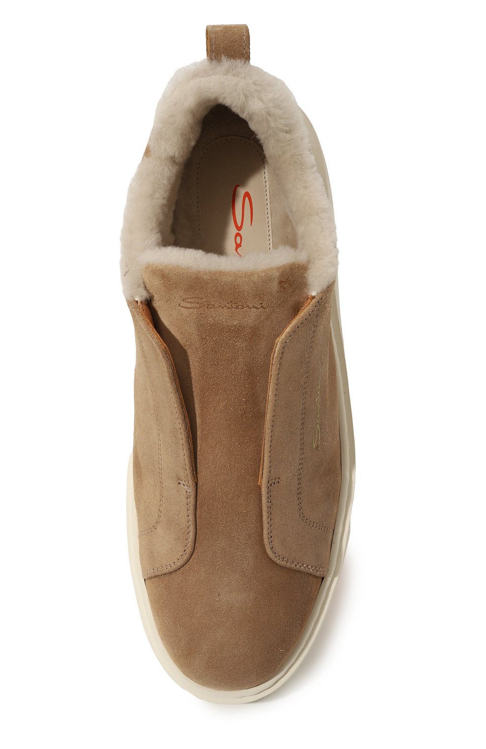 Замшевые кеды SANTONI, арт. WBCG61265BARPSAP, фото 6