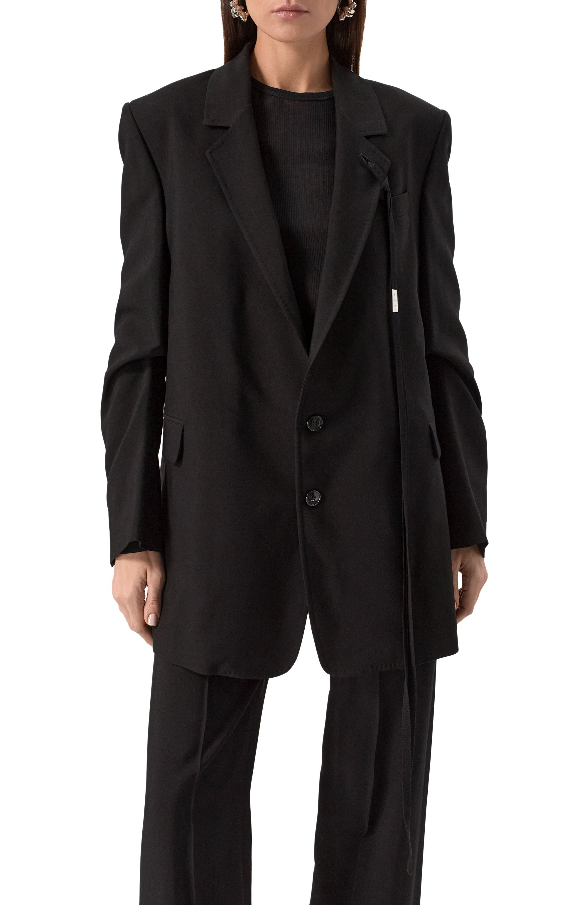 Жакет из вискозы ANN DEMEULEMEESTER, арт. B0012370/FA558, фото 3