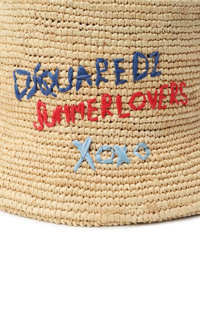 Панама из рафии DSQUARED2, арт. HAW0092, фото 4