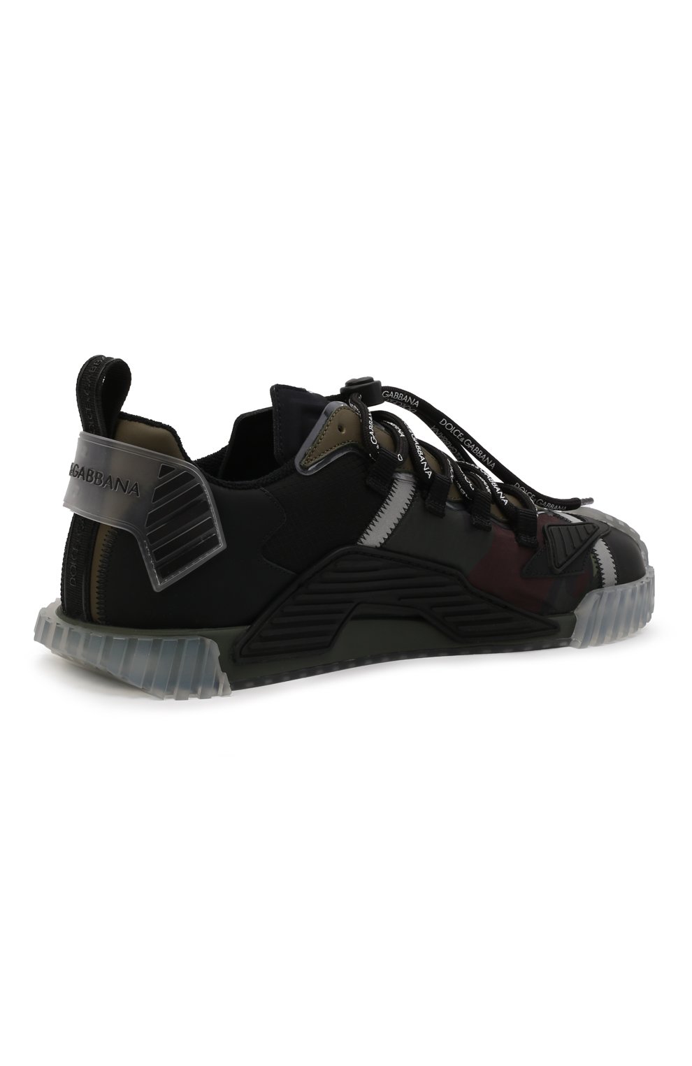 Комбинированные кеды ns1 DOLCE & GABBANA хаки цвета по цене 94450 руб., арт. CS1770/AQ713, фото 5 Комбинированные кеды ns1 DOLCE & GABBANA, арт. CS1770/AQ713, фото 5