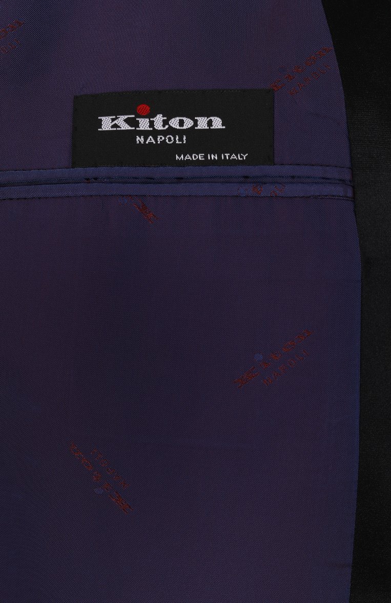 Смокинг из шерсти и шелка KITON, арт. UASM862K0614E17, фото 1