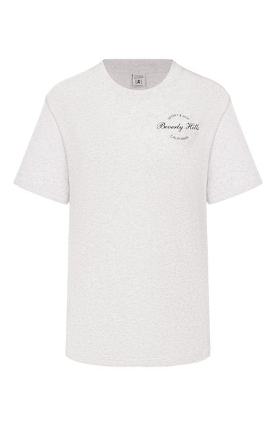 Женская хлопковая футболка SPORTY AND RICH, арт. T011976257GY03