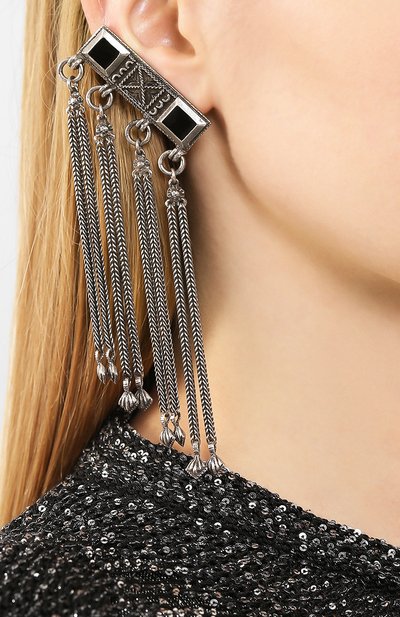 Клипсы SAINT LAURENT, арт. 608122/Y1521, фото 2