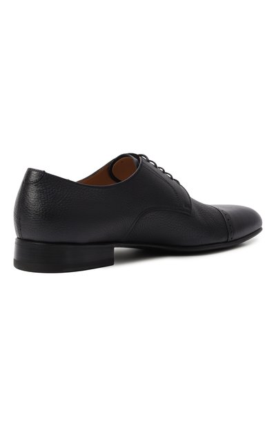 Кожаные дерби BARRETT темно-синего цвета по цене 96850 руб., арт. B111U016.10/CERV0 ASP0RT, фото 4 Кожаные дерби BARRETT, арт. B111U016.10/CERV0 ASP0RT, фото 4