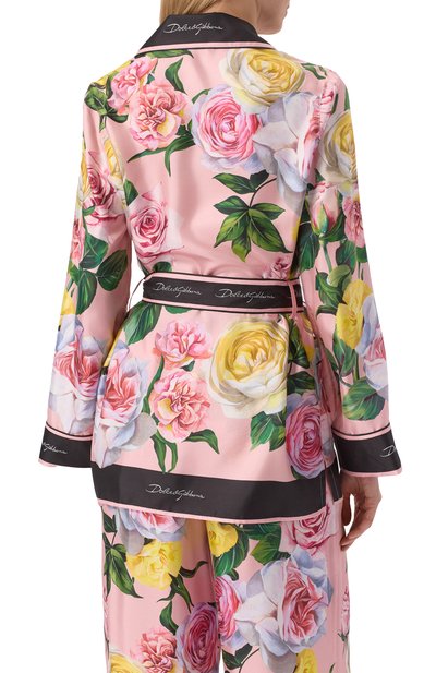 Шелковая �блузка DOLCE & GABBANA, арт. F5Q03T/HI1W3, фото 4