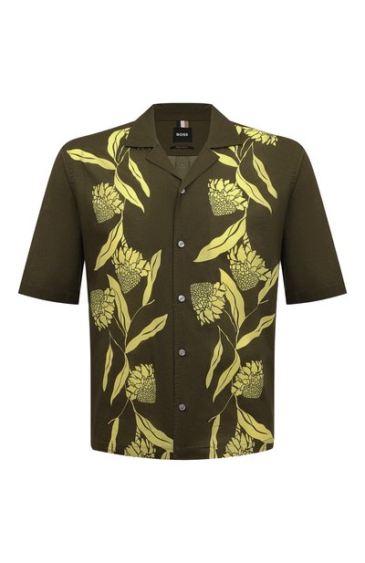 Хлопковая рубашка BOSS, арт. 50470497, фото 1