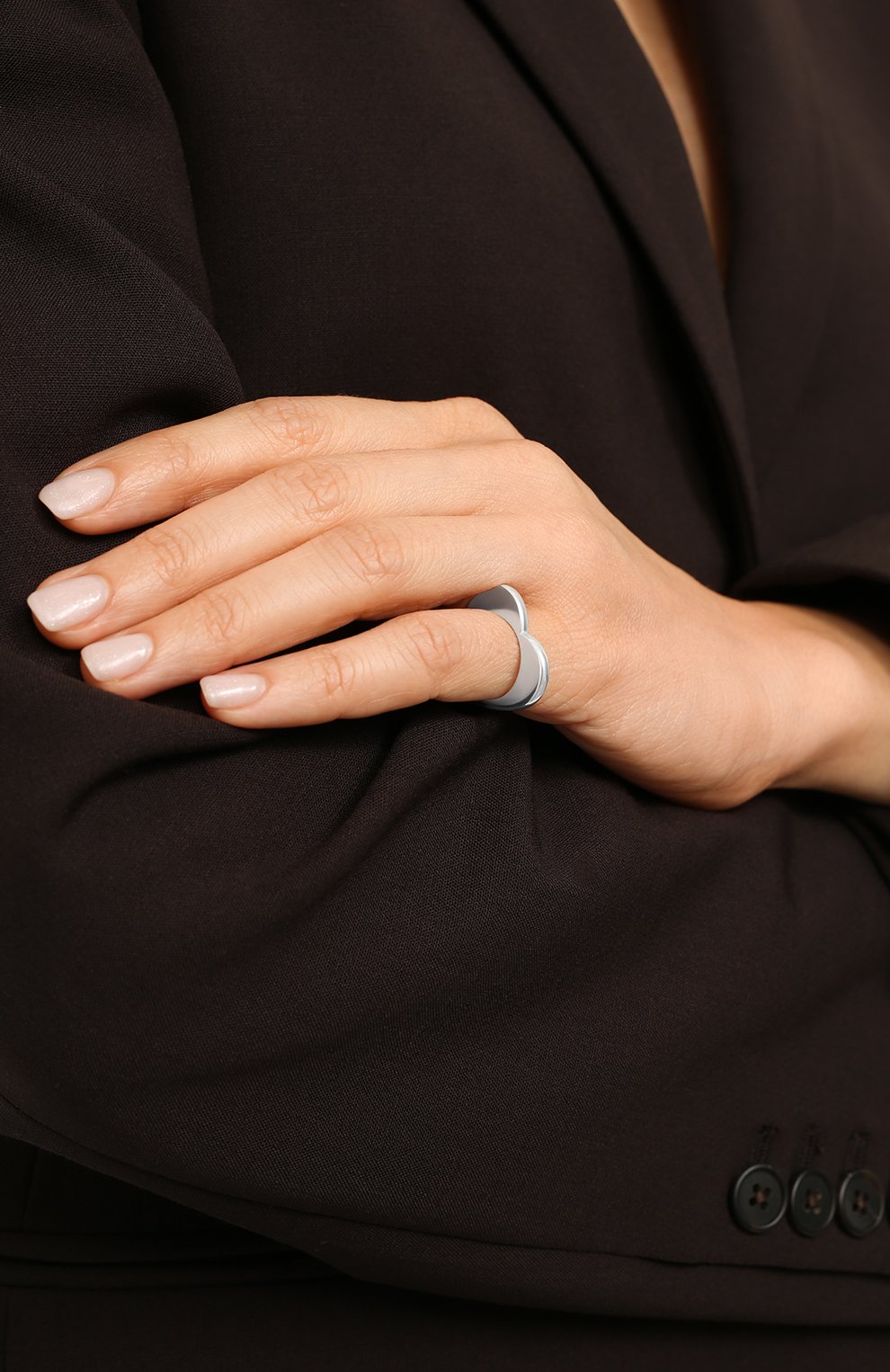 Кольцо-сердце MOONKA, арт. nc-hr-r, фото 2