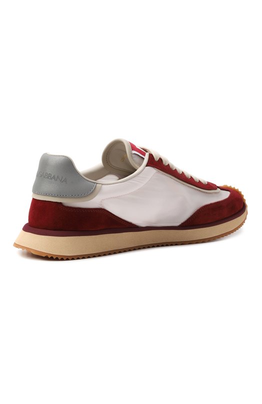 Комбинированные кроссовки DG Cushion Dolce & Gabbana CK2288/AI920 Бордовый  CK2288/AI920 Фото 5