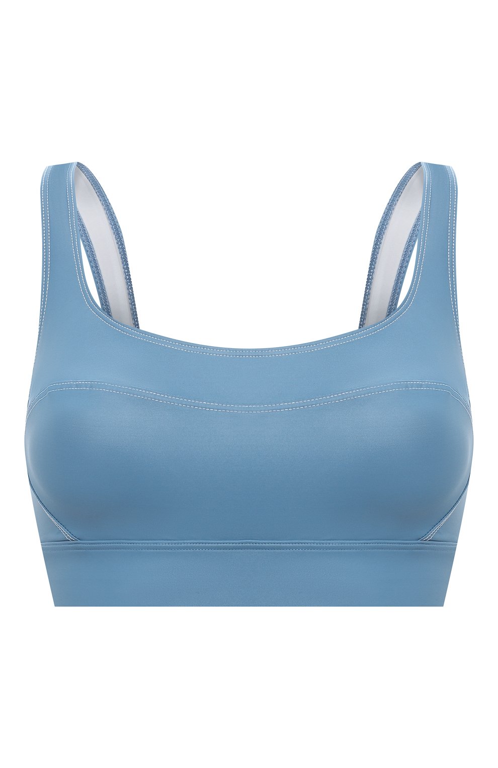 Топ HEROINE SPORT голубого цвета по цене 9975 руб., арт. HS-1-031/SUMMER 2020, фото 1 Топ HEROINE SPORT, арт. HS-1-031/SUMMER 2020, фото 1