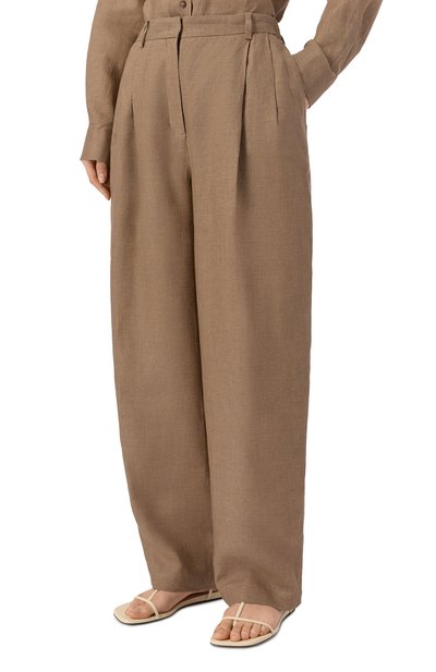 Льняные брюки 12 STOREEZ, арт. 138368, фото 3