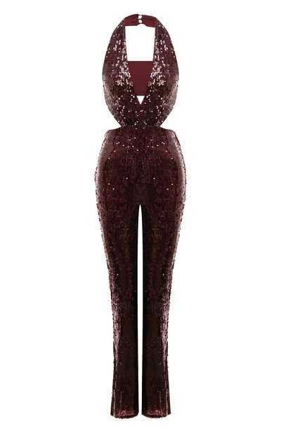 Комбинезон с отделкой пайетками PATRIZIA PEPE, арт. 8T0024_A299, фото 1