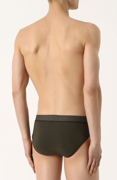 Хлопковые брифы с широкой резинкой ZEGNA, арт. N3L610300, фото 3