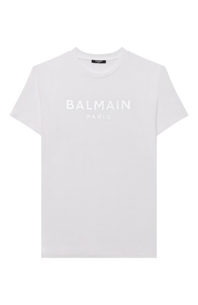 Хлопковая футболка BALMAIN, арт. BS8R01