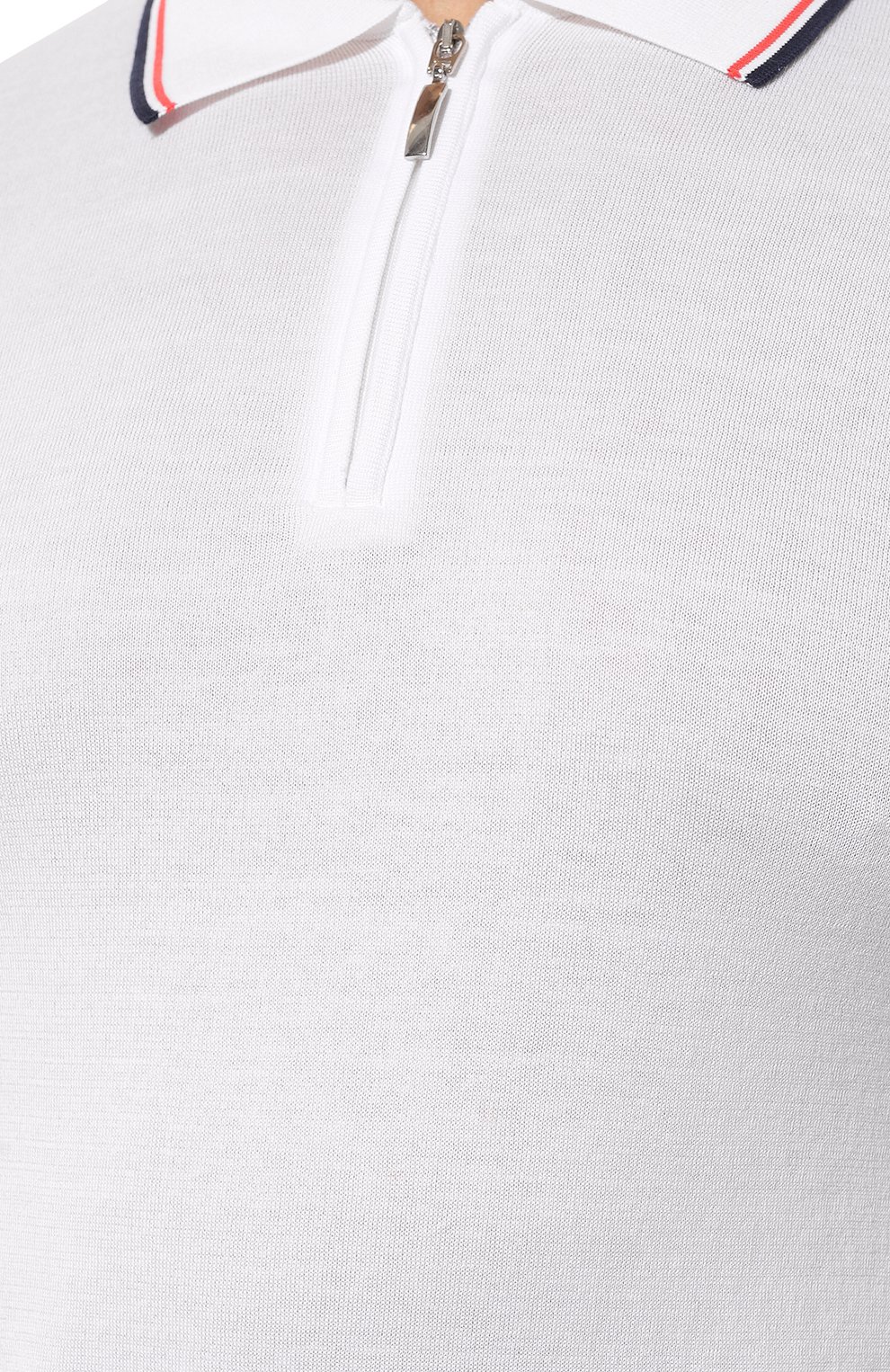 Хлопковое поло ANDREA CAMPAGNA, арт. 93040SR/60, фото 5