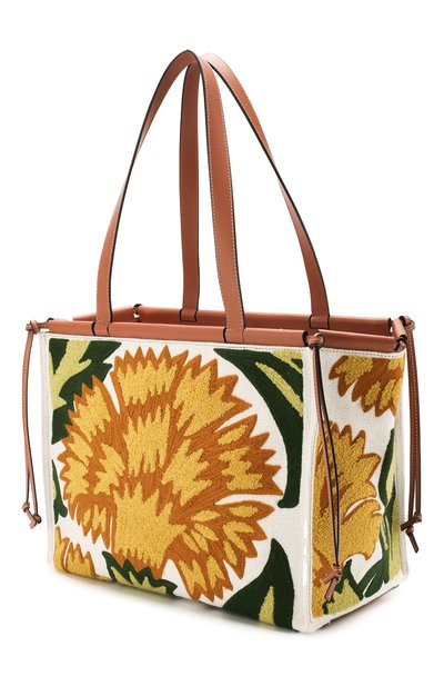 Сумка-тоут cushion LOEWE желтого цвета по цене 255000 руб., арт. 303.50AB90, фото 3 Сумка-тоут cushion LOEWE, арт. 303.50AB90, фото 3